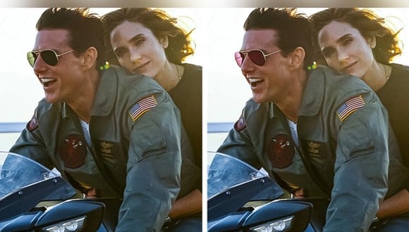 Busca la diferencia en esta escena. (Foto: © Top Gun: Maverick / Paramount Pictures and co-producers)