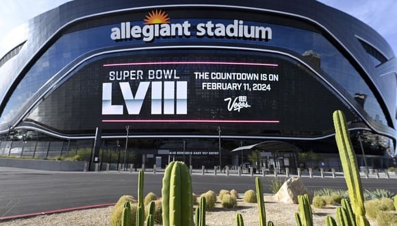The Allegiant Stadium will host the 2024 Super Bowl in Las Vegas, Nevada.