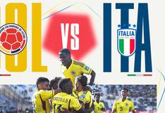 ¿A qué hora y dónde ver Colombia vs. Italia por cuartos de final del Mundial Sub-20?