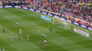 ¿Problemas para anotar? Llama a Luis Suárez: el uruguayo abrió el marcador tras pase de Coutinho