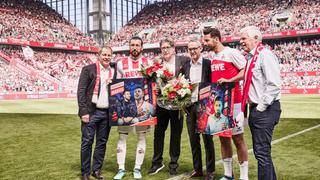 Es un hasta luego: el homenaje de despedida que recibió Claudio Pizarro antes del Bayern Munich vs. Colonia