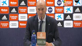España: Zinedine Zidane evita caer en triunfalismos