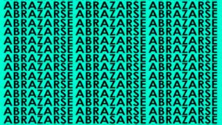 ¿Puedes ver la palabra “abrasarse”? Solo el 1% resolvió este acertijo visual