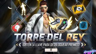 Free Fire: guía para obtener todos los premios de la Torre del Rey