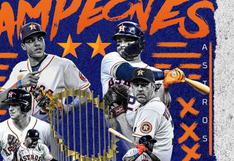 La gloria en sus manos: Astros venció a Phillies y se coronó en la Serie Mundial de Beisbol 