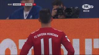 Solo y sin portero: el terrible fallo de James Rodríguez frente al arco del Schalke [VIDEO]