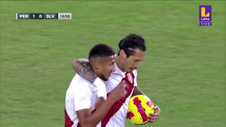 Autogol de Erik Zavaleta: Lapadula y su participación en el 1-0 de Perú vs. El Salvador [VIDEO]
