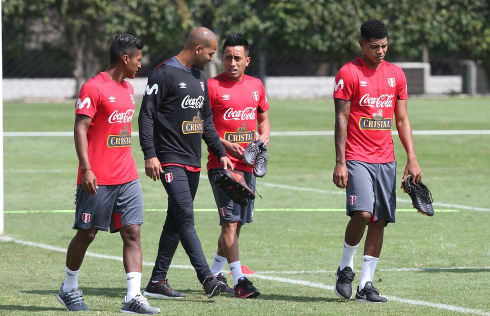 Selección Peruana reanudó entrenamientos tras conocer sanción de Paolo Guerrero. (Foto: Fernando Sangama / Depor)
