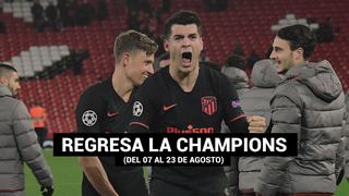 La Champions League regresa en agosto y con un formato inédito