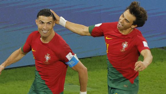 Portugal superó por 3 a 2 a la selección de Ghana en su debut en el Mundial Qatar 2022 (Foto: AFP)