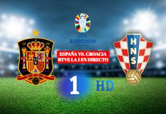 MIRA La 1 EN DIRECTO RTVE - España vs. Croacia: canal de TV y dónde ver GRATIS