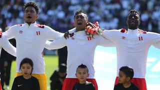 Perú vs. Nueva Zelanda: el efusivo canto del Himno Nacional de los jugadores de la bicolor (VIDEO)