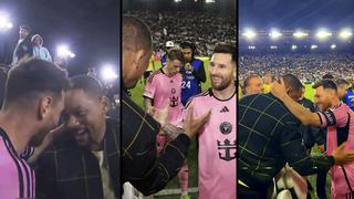 Will Smith y Lionel Messi se encuentran durante juego del Inter Miami: “Una locura” 