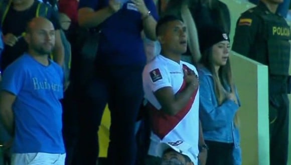 El jugador está presente en el Perú vs. Argentina por la Copa América Femenina. Foto: DIRECTV Sports/@futbro_pe.
