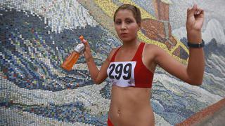 No hay quién la pare: Kimberly García volvió a batir el récord nacional en los 10K de marcha en China