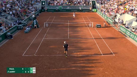 Las mejores jugadas del último duelo de Nicolás Jarry en el Roland Garros. (Video: ESPN)