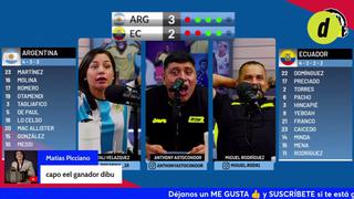 La reacción de Depor al gol de Nicolas Otamendi y celebración de su pase a semifinales de la Copa América 2024