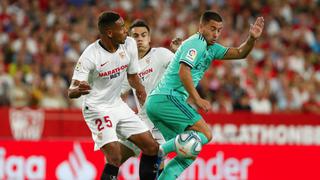 ¡Abre los ojos, Eden! Hazard se perdió el primero del Madrid ante Sevilla tras fallar mano a mano [VIDEO]