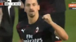 “El Calcio a tu merced”: Zlatan anotó su primer gol en vuelta al AC Milan ante Cagliari por Serie A [VIDEO]