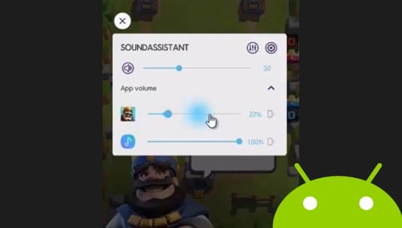 Con la ayuda de SoundAssistant podrás ingresar a un abanico de configuraciones del sonido en tu móvil Android. (Foto: GEC)