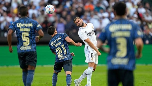 América vs. Real Madrid se vieron las caras este martes por un partido amistoso (Foto: Getty Images).