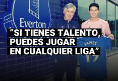Las primeras palabras de James Rodríguez como futbolista del Everton