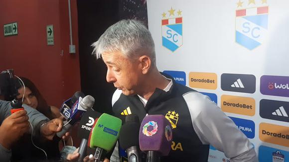Tiago Nunes arremetió contra el arbitraje peruano (Video: Ubaldo Villalobos)