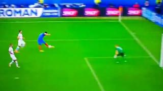 Francia vs. Islandia: el gol de Giroud por la huacha que abrió el marcador