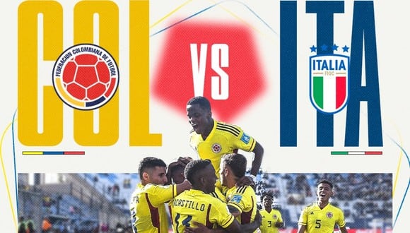 ¿A qué hora juega Colombia vs. Italia? Horarios y canales para ver el partido. (Foto: @FCFSeleccionCol).