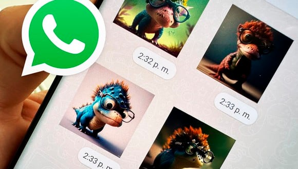 ¿Necesitas crear stickers de tu "dinosaurio profesional" para WhatsApp? Usa estos pasos ahora mismo. (Foto: Depor - Rommel Yupanqui)