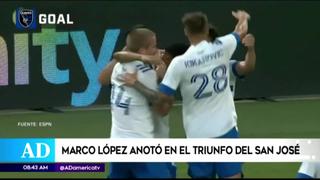 Marcos López anota golazo de cabeza en la victoria del San José Earthquakes