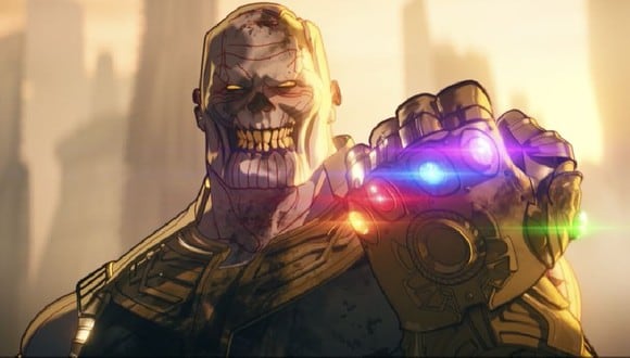 Thanos zombi en el episodio más reciente de What If...?