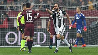 Con doblete de Higuaín: Juventus derrotó 3-1 al Torino por Serie A