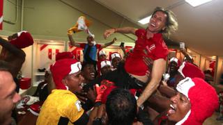 Gareca reveló detalles de la celebración en el camerino de Perú tras clasificar al Mundial