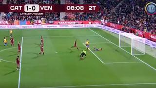 ¡Apareció el hijo pródigo! Bojan Krkic marcó el 1-0 de Cataluña sobre Venezuela por amistoso [VIDEO]