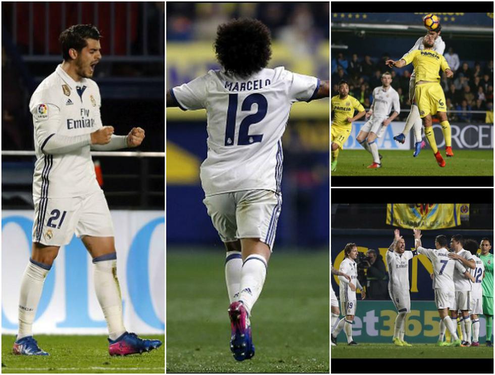 Así fue la remontada del Real Madrid contra el Villarreal (Getty Images).