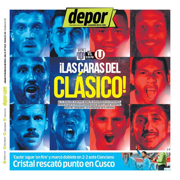 ¡Las caras del Clásico!