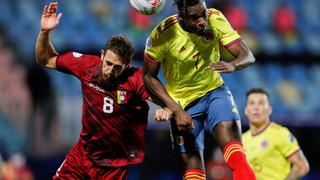 Tablas en el marcador: Colombia y Venezuela igualaron (0-0) por Copa América