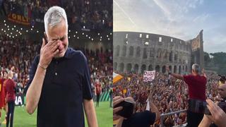 José Mourinho se despidió de la Roma con emotivo video 