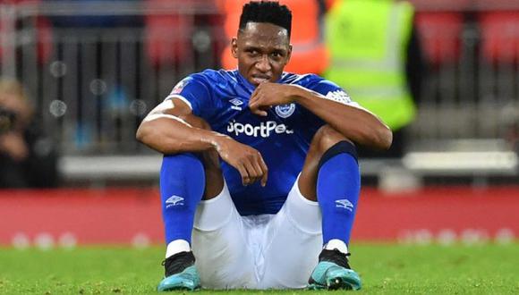 Yerry Mina no ha dejado de lesionarse desde que llegó al Everton. (Foto: Getty Images)