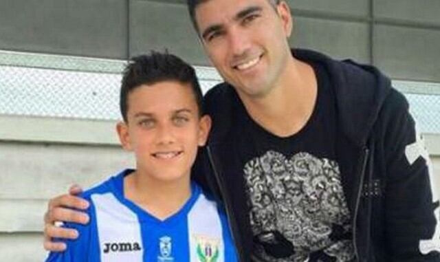 José Antonio Reyes, hijo de José Antonio Reyes. (Foto: Agencias)