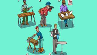 Para ti, ¿cuál trabajador es zurdo?: resuelve esta interrogante en 15 segundos