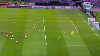 Hizo lo que quiso: golazo de Julián Álvarez para 1-0 de River Plate ante Internacional [VIDEO]