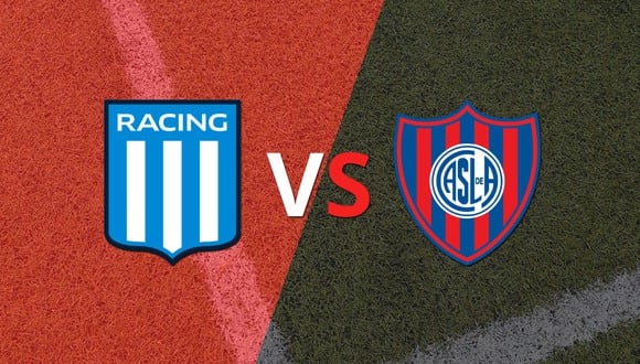 Racing Club y San Lorenzo se mantienen sin goles al finalizar el primer tiempo