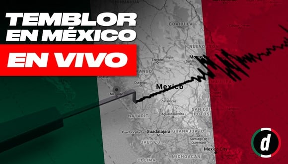 Temblor HOY en México EN VIVO: magnitud, epicentro y últimos sismos en el país (Foto: Depor)