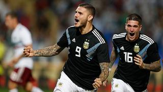 En su momento más dulce: el pedido de Wanda Nara a Icardi tras su primer gol con la selección argentina