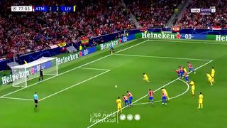 Se ponen arriba: Mohamed Salah anotó de penal el 3-2 de Liverpool sobre Atlético Madrid [VIDEO]