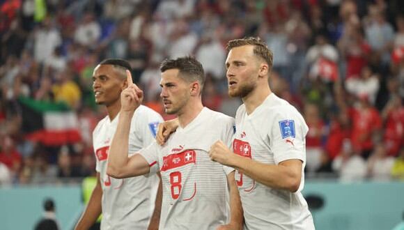 Remo Freuler marcó el 3-2 de Suiza sobre Serbia en el Mundial Qatar 2022. (Foto: Getty Images)