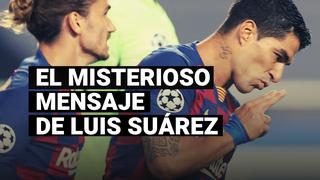 El misterioso mensaje de Suárez tras el término de los entrenamientos con FC Barcelona