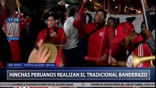 Ambiente de clásico: el impresionante banderazo en la previa del Perú vs. Chile por la Copa América [VIDEO]